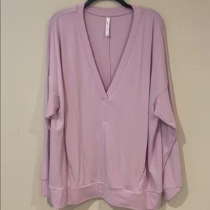 Fabletics Rosaline V-Neck Pullover L